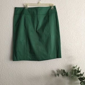 Talbots emerald green skirt